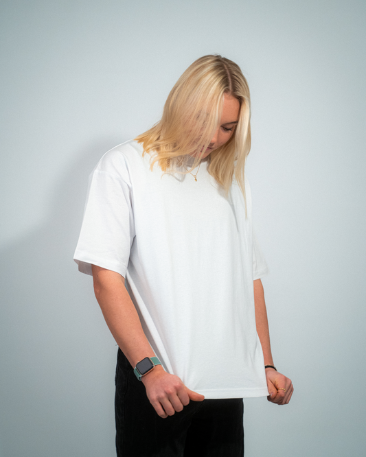 Hvid T-shirt